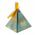 Коробка пирамидка "Роскошь голубого"
