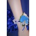 Браслет-Цветочки Красотка SvetikFantasy, цвет: синий, цветочки в ассортименте №4747.200
