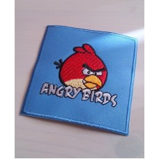Термонаклейка Angry Birds, 7,8 х 8,0 см, цвет: синий №4460.50