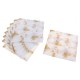 Салфетки бумажные "Лори Триумф" золотистые, двухслойные 33х33 см №4316.31