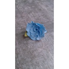 Цветочек латекс, цвет:  голубой размер: 3 см №3628.200