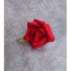 Цветочек латекс, цвет: красный размер: 4,0 см №3636.300