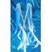 Серпантинка SvetikFantasy ленты, колокольчик цвет: васильковый, белый №3582.30