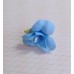 Цветочек  латекс, цвет: голубой,  размер: 3,5 см №3203.450