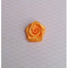 Цветочек Роза, цвет: оранжевый,  размер: 2,6 см №3224.87