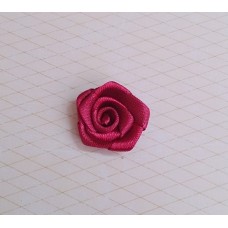 Цветочек Роза, цвет: малиновый,  размер: 2,6 см №3227.87
