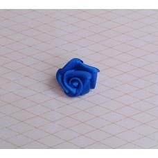 Цветочек Роза, цвет:синий,  размер: 1,7 см №3232.45