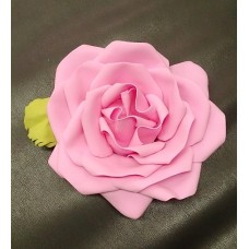 Цветочек большой латекс, цвет: розовый,  размер: 20 см,  №3235.650