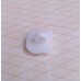 Пуговица Киса, цвет: белый, размер: 1,2 х 1,4 см №3125.4