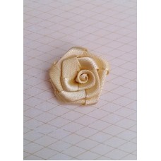 Цветочек Роза, цвет: горчичный,  размер: 3,2 см №3128.105
