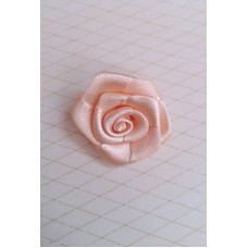 Цветочек Роза, цвет: персик,  размер: 2,2 см №3130.84