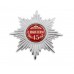 Набор серебряный орден "С юбилеем 45лет" и удостоверение  0,5х6,5см №2853.141
