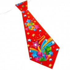 Карнавальный галстук Фейерверк звезд №5651.10