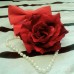 Цветочек Роза- бархат №6366