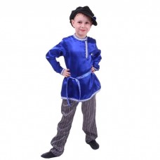  Русский народный костюм для мальчика синий
