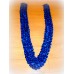 Лента на капот галочка  атлас цвет: синий (ширина 19см) №90_2.224