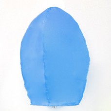 Небесный фонарик желаний, конус, голубой, 38х95 см №48.95 