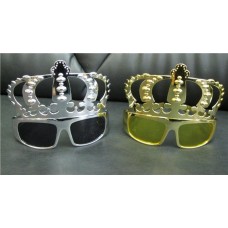 Очки "Корона Короля" цвета: серебро, золото  Размер: 17x13 см №552.100 