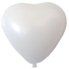 Сердце  WHITE  6"/15см №01653.70