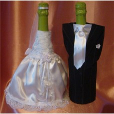 Костюм на шампанское "Жених & Невеста" SvetikFantasy Цвет: Белый №87.900