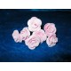 Шпильки Розочки розовые d:3см  латекс Цена: за 1 штуку №1771.18