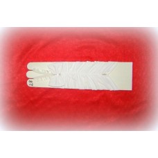 Перчатки со стразами Цвета: белые, айвори см №494.287