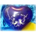 Сердце Декоратор (шелк) рис ассорти 3-х цветное 10"/25см №1476.110